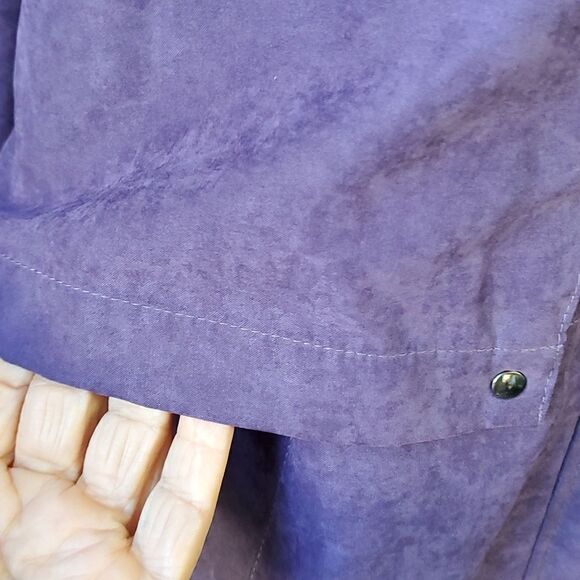 Croft & Barrow purple jacket. Size small, removable hood. SMALL. excelle… - Picture 3 of 14